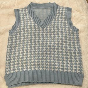 Baby Blue Sweater Vest